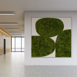 Moss Art - Abstract Series No. 005 (8' x 8')