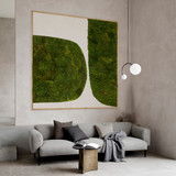  Moss Art - Abstract Series No. 007 (8' x 8')