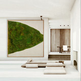Moss Art - Abstract Series No. 017 (8' x 8')