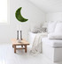 Crescent Moon - Moss Wall Decor