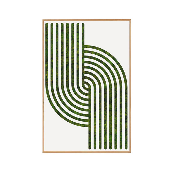 Moss Art - Optical Series No. 003 (6'x 4')