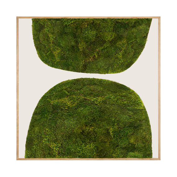 Moss Art - Abstract Series No. 008 (8' x 8')