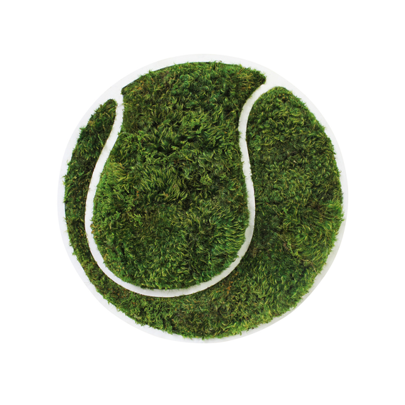 Tennis Ball - Moss Wall Decor